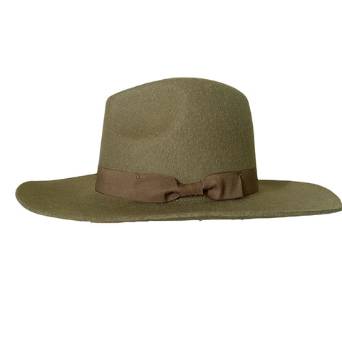 Wool Fedora Hat Vintage Soft Felt Hats Men Trilby Hats Popular Headwear Man's Cap Retro Fedora Hat Women NZ354