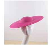 40CM Big Fascinators Base Wedding Millinery Supplies DIY Hair Accessories Hat Women Kentucky Derby Large Fascinator Base