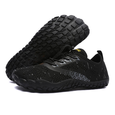 Wide Toe Zero Barefoot Shoes Mens Minimalist Water Shoes Breathable for Walking Rock Climbing Wrestling Trail Running Sneakers
