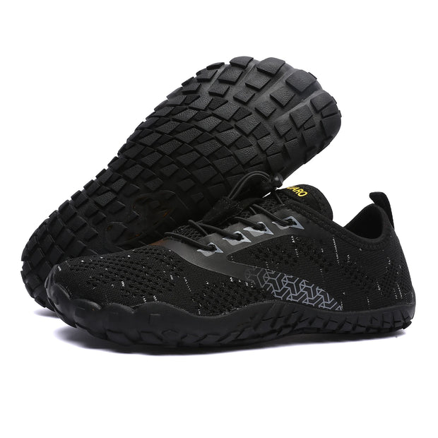Wide Toe Zero Barefoot Shoes Mens Minimalist Water Shoes Breathable for Walking Rock Climbing Wrestling Trail Running Sneakers