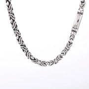 8mm Singular Byzantine Chain Bracelet & Necklace - Stainless Steel 316L - KB170399-KJX