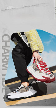 Fashionable Men's Footwear Casual Tennis Shoes Outdoor Sports Footwear New Autumn/Winter Casual Sports Shoes - Durable