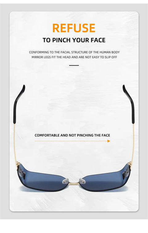 Retro American Curved Lenses Women'S Sunglasses Personalized Letter Decoration Glasses Outdoor Popular Eyepieces Shades Eyewear
