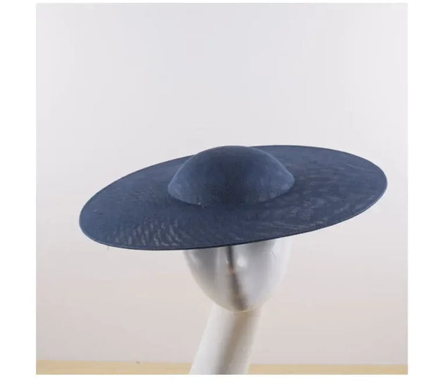 40CM Big Fascinators Base Wedding Millinery Supplies DIY Hair Accessories Hat Women Kentucky Derby Large Fascinator Base