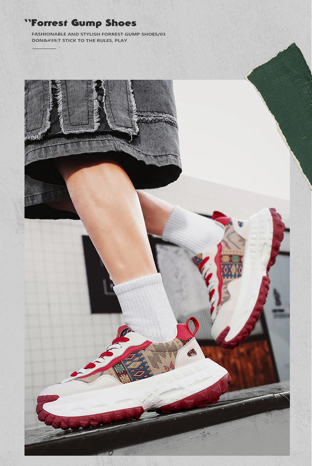 Fashionable Men's Footwear Casual Tennis Shoes Outdoor Sports Footwear New Autumn/Winter Casual Sports Shoes - Durable