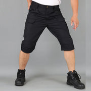 Summer Tactical Shorts Men Quick Dry Cargo Shorts Multi-Pocket Wear-Resistant Waterproof Short Trousers Outdoor Hiking Fishing