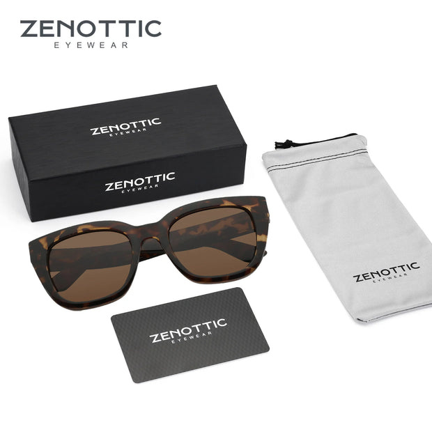 ZENOTTIC Fashion Butterfly Polarized Sunglasses for Women UV400 Protection Shade Ladies Cat Eye Sun Glasses