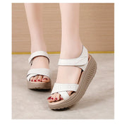 Women Sandals Wedge Heels Sandals Summer Shoes For Women Elegant Heeled Sandalias Mujer Summer Footwear Female Wedges Shoes New