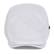 Men NEW York Label Mesh Breathability Newsboy Caps British Painters Hats Spring and Summer Flat Cap Hip Hop Berets Hat