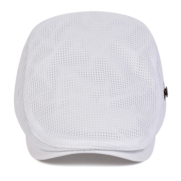 Men NEW York Label Mesh Breathability Newsboy Caps British Painters Hats Spring and Summer Flat Cap Hip Hop Berets Hat