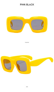 New Children's Fashion Square Sunglasses Cute Baby Protective Sun Glasses Boys And Girls UV Protection Eyewear UV400 Goggles