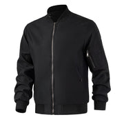 Men Bomber Jacket Thin Slim Long Sleeve baseball Jackets Mens Windbreaker Zipper Windbreaker Jacket Male Outwear Brand Clothing