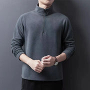 Sweatwear Mens Anti-pilling High Quality Knitted Turtleneck Sweater Slim Fit Long Sleeve Pullover Solid Color Trend Men Clothing