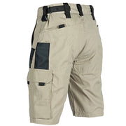 Summer Tactical Shorts Men Quick Dry Cargo Shorts Multi-Pocket Wear-Resistant Waterproof Short Trousers Outdoor Hiking Fishing
