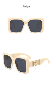 INS Popular Square Sunglasses Women Luxury Retro Brand Men Trending Travel Sun Glasses Female Shades UV400 Oculus
