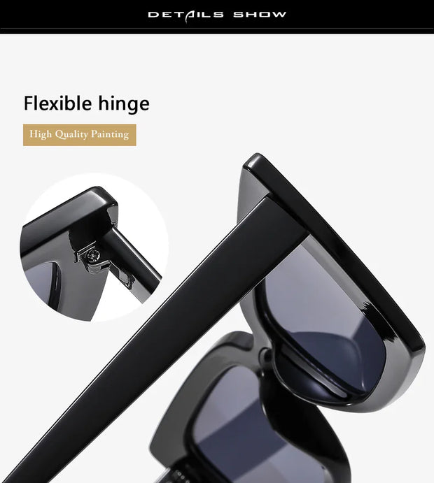 Fashion Big Frame Cat Eye Optical Eyeglasses Men Women Trend Brand Designer Reading Computer Anti Blue Light Eyeglasses Unisex