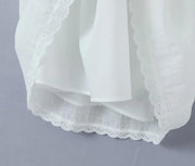 2023 Sexy Pink Spliced Embroidery Lace Deep V neck Mini Sling Dress Women Adjust Bow Ribbon Back Backless Party Robe Holiday