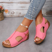 Women Wedges Sandals 2024 Summer New Elegant Outdoor Sandals for Women Walking Soft Female Footwear Sandals Zapatos De Mujer