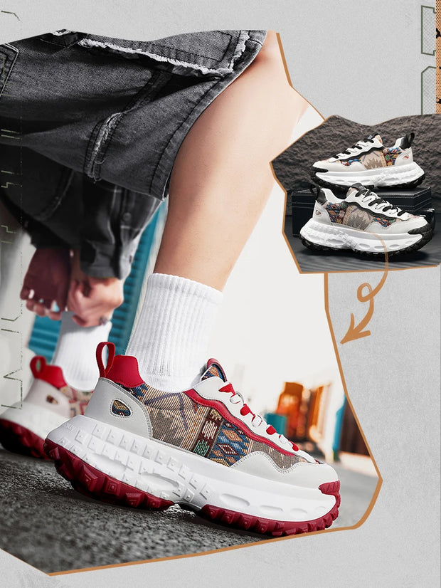 Fashionable Men's Footwear Casual Tennis Shoes Outdoor Sports Footwear New Autumn/Winter Casual Sports Shoes - Durable