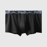 Men's ultra-thin breathable ice silk seamless one-piece sexy boxers