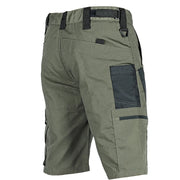 Summer Tactical Shorts Men Quick Dry Cargo Shorts Multi-Pocket Wear-Resistant Waterproof Short Trousers Outdoor Hiking Fishing