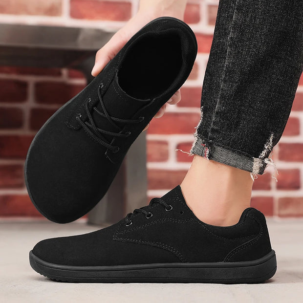 Wide Toe Men Barefoot Shoes Minimalist Sneakers Comfortable Casual Sports Shoe Non-slip Male Flat Loafers Outdoor Walking Shoes