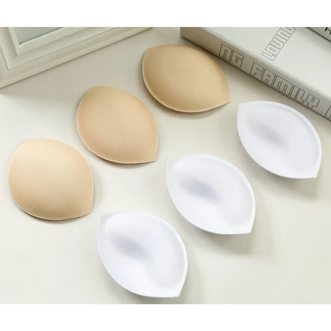 1/2/3 Pair Yoga Clothing Push Up Bra Padding Chest Enhancers Bra Foam Insert Chest Cup Intimates Accessories Sponge Bra Pads