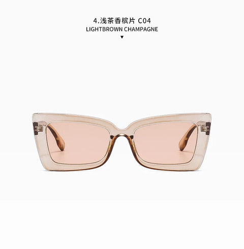 Fashion Big Frame Cat Eye Optical Eyeglasses Men Women Trend Brand Designer Reading Computer Anti Blue Light Eyeglasses Unisex