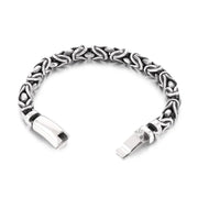 8mm Singular Byzantine Chain Bracelet & Necklace - Stainless Steel 316L - KB170399-KJX