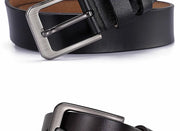 Plus Size 105 110 120 130 140 150 160 170cm Belt for Men Women Genuine leather Alloy Metal Pin Buckle Waist Betls Straps 2023