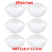 1/2/3 Pair Yoga Clothing Push Up Bra Padding Chest Enhancers Bra Foam Insert Chest Cup Intimates Accessories Sponge Bra Pads