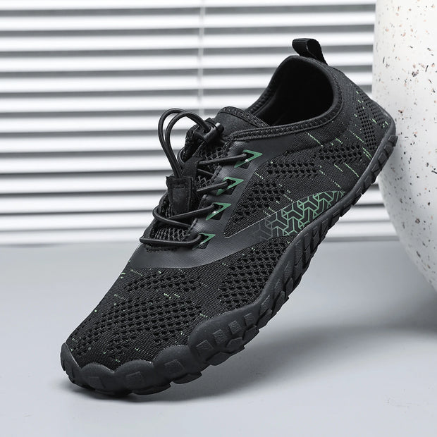 Wide Toe Zero Barefoot Shoes Mens Minimalist Water Shoes Breathable for Walking Rock Climbing Wrestling Trail Running Sneakers