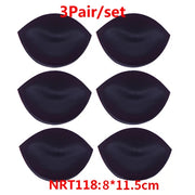 1/2/3 Pair Yoga Clothing Push Up Bra Padding Chest Enhancers Bra Foam Insert Chest Cup Intimates Accessories Sponge Bra Pads