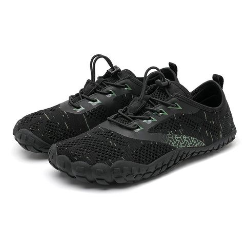 Wide Toe Zero Barefoot Shoes Mens Minimalist Water Shoes Breathable for Walking Rock Climbing Wrestling Trail Running Sneakers