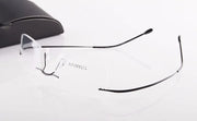 Chashma Brand Titanium Reading Glasses Super Light Myopia Optical Prescription Glasses Frame for Male and Female