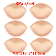 1/2/3 Pair Yoga Clothing Push Up Bra Padding Chest Enhancers Bra Foam Insert Chest Cup Intimates Accessories Sponge Bra Pads
