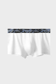 Men's ultra-thin breathable ice silk seamless one-piece sexy boxers