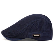 Men NEW York Label Mesh Breathability Newsboy Caps British Painters Hats Spring and Summer Flat Cap Hip Hop Berets Hat