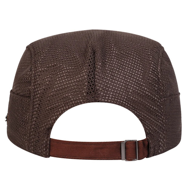Men NEW York Label Mesh Breathability Newsboy Caps British Painters Hats Spring and Summer Flat Cap Hip Hop Berets Hat