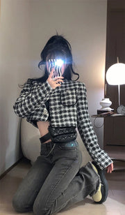 Flare Gray Pants for Woman Bell Bottom Women's Jeans Flared with Pockets Trousers Low Rise Waist 2000s Y2k Good Quality R Summer