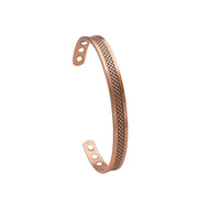 Magnetic Energy Copper Bracelet for Men 99.9% Copper Magnetic Bracelet Adjustable Bangle Jewelry Gift