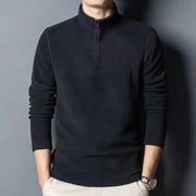 Sweatwear Mens Anti-pilling High Quality Knitted Turtleneck Sweater Slim Fit Long Sleeve Pullover Solid Color Trend Men Clothing