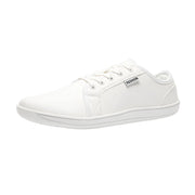 Men's Wide-toe Barefoot Shoes Lightweight Soft-soled Casual Walking Minimalist Breathable Artificial Leather Low-top Sneakers