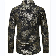 FGKKS 2024 Casual Shirt For Men Printed Fashion Breathable Trend Top High Quality Design Hot Street Wear Shirt Male