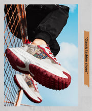 Fashionable Men's Footwear Casual Tennis Shoes Outdoor Sports Footwear New Autumn/Winter Casual Sports Shoes - Durable