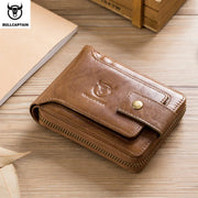 BULLCAPTAIN Brand Men's Wallet Genuine Leather Purse Male Rfid Wallet Multifunction Storage Bag Coin Purse Wallet's Card Bags