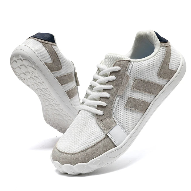 2024 Men Barefoot Shoes Outdoor Walking Flat Shoe Wear-resisting Loafers Men's Casual Sneaker Minimalist Wide Toe Big Size 44