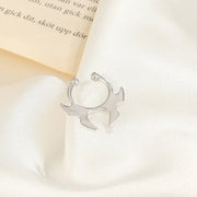 Bull Head And Horn Nose Clip Ring Men Women Fake Septum Piering Body Jewelry Fashion Non Perforation Bat Nose Rings Studs 2025