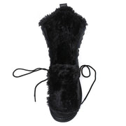 British Style Male Walking Footwear Luxury Brand Outdoor Boots High Quality Man Ankle Boots Warm Plush Fur Winter Shoes High Top