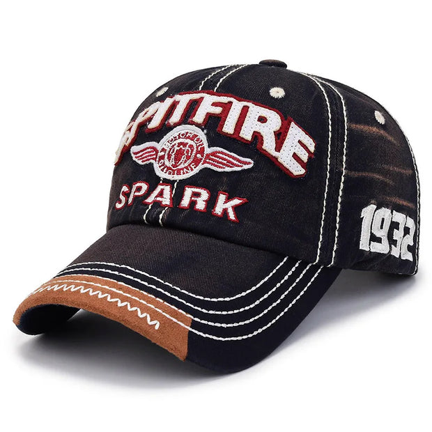 Men's Fashion 1932 Letter Embroidered Hat Snapback Caps Unisex Sunshade Hat Women Adjustable Hip Hop Baseball Caps Cowboy Hat